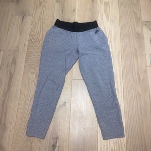 Gray adidas sweatpants